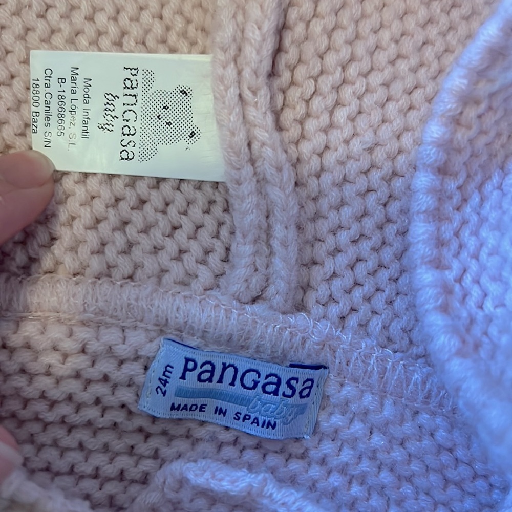 Pangasa Baby Girl Cardigan with Fur - Picture 3 of 4